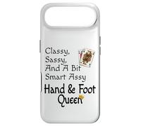 Carcasa para iPhone Air Elegante atrevida y un Poco Inteligente Assy Hand & Foot Queen Funny