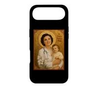 Carcasa para iPhone Air Elegante Icono católico de Santa Gianna Beretta Molla