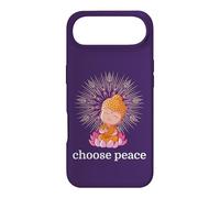 Carcasa para iPhone Air Elige la Paz Meditando Buddha Mindfulness Yoga Regalo Zen