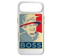 Carcasa para iPhone Air Elizabeth Boss Su Alteza Real Reina de Inglaterra