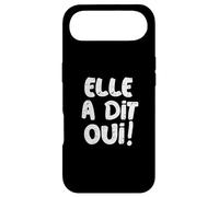 Carcasa para iPhone Air Ella Dijo Que sí en el Compromiso de prometido francés Elle a dit Oui