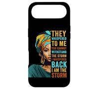 Carcasa para iPhone Air Ella susurró: «Yo Soy la tormenta», una Paz inspiradora Africana