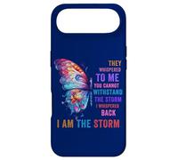 Carcasa para iPhone Air Ella susurró: «Yo Soy la tormenta», una Paz inspiradora Africana