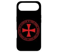 Carcasa para iPhone Air Emblema de Cruz de Caballeros templarios | Christianity Black