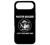 Carcasa para iPhone Air Emblema Profesional Master Builder I Fix It with Duct Tape
