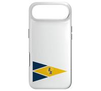 Carcasa para iPhone Air Embry-Riddle University ERAU Eagles - Bandera de Vela Burgee