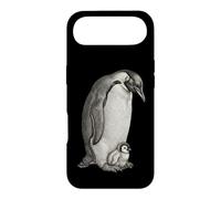 Carcasa para iPhone Air Emperor Penguins and Chick Vintage Art