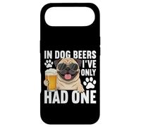 Carcasa para iPhone Air En Cervezas de Perro Solo He Tenido Un Divertido Pug Beber