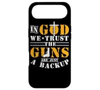 Carcasa para iPhone Air En Dios Confiamos en Que Las Armas Son Solo una Copia de Seguridad