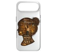 Carcasa para iPhone Air En la Biblioteca Ella va Pierde su Mente Encuentra su Alma Libros