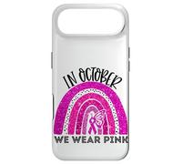 Carcasa para iPhone Air En Octubre, Use Pink Breast Cancer Awareness Month Rainbow