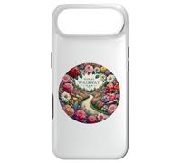 Carcasa para iPhone Air Encantador Camino de jardín Floral con Rosas, peonías, Margaritas