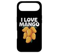Carcasa para iPhone Air Encantador de Frutas con Texto en inglés I Love Mango