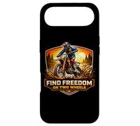 Carcasa para iPhone Air Encuentra la Libertad en Dos Ruedas Dirt Bike Motocross MX Rider Sun