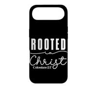 Carcasa para iPhone Air Enraizado en Cristo Colosenses 2:7 Diseño Moderno