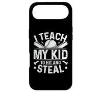 Carcasa para iPhone Air Enseño a mis Hijos a Golpear y Robar Divertido Jugador de béisbol