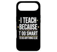 Carcasa para iPhone Air Enseño Porque Soy Demasiado Inteligente para Hacer Cualquier Otra Cosa sarcástica