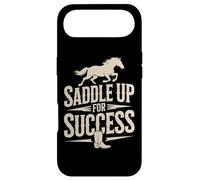Carcasa para iPhone Air Entrenamiento de Caballos Saddle Up For Success