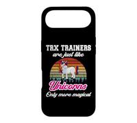 Carcasa para iPhone Air Entrenamiento TRX/Funny Colorful Unicorn Personal Trainers