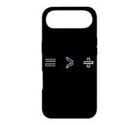 Carcasa para iPhone Air Equality is Greater Than Division Math Symbol Social Justice