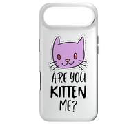 Carcasa para iPhone Air ¿Eres Gatito, Tengo razón? Signo de maullido, Gatito Divertido