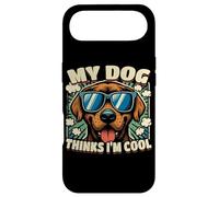 Carcasa para iPhone Air Es Gracioso Que mi Perro piense Que Soy Genial, un Perro Divertido