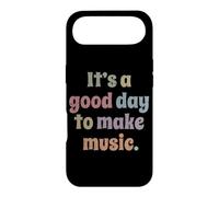 Carcasa para iPhone Air Es un Buen día para Hacer música músico Maestro de Banda, música