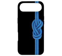 Carcasa para iPhone Air Escalada Vela Figura Ocho Nudos Montañismo Cuerda Azul