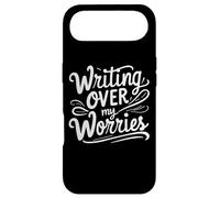 Carcasa para iPhone Air Escribiendo sobre mis Preocupaciones Divertido caligrafía Dicho