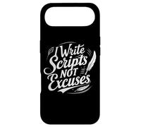 Carcasa para iPhone Air Escribo guiones, no Excusas, película Divertida