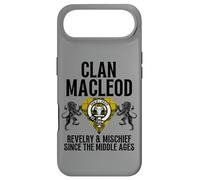 Carcasa para iPhone Air Escudo de Armas escocés del Clan MacLeod para Fiesta Familiar