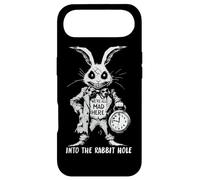 Carcasa para iPhone Air Espeluznante Conejo Blanco en País de Las Maravillas Horror