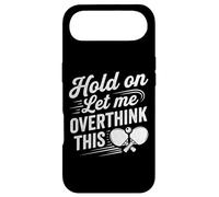 Carcasa para iPhone Air Espera, déjame Pensar Demasiado en Esta Divertida Broma de Tenis de Mesa