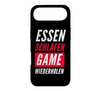 Carcasa para iPhone Air Essen SCHLAFEN Juego WIEDERHOLEN ALEMÁN FPS Gaming Regalo Gamer