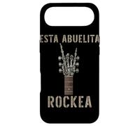 Carcasa para iPhone Air Esta Abuelita Rockea Mano de Esqueleto Music Rock Guitar