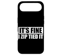 Carcasa para iPhone Air Está Bien, la Cremallera lo até Amante de los Coches Mecánico Garaje Coche Guy