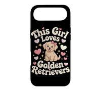 Carcasa para iPhone Air Esta Chica ama Golden Retrievers Girls Golden Retriever