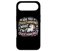 Carcasa para iPhone Air ¿Está Pensando Demasiado en lo Que Estoy Pensando Demasiado Caballo Unicornio