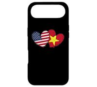 Carcasa para iPhone Air Estados Unidos Vietnam Corazón Banderas Americano Vietnamita Amor Orgullo
