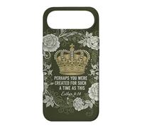 Carcasa para iPhone Air Esther Verse Christian Faith Floral Crown Queen