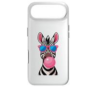 Carcasa para iPhone Air Estilo cómico Zebra Bubblegum Pop Art
