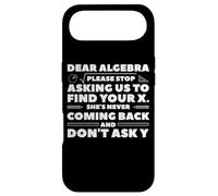 Carcasa para iPhone Air Estimado Álgebra, por Favor Deje de pedirnos Que encontremos su X
