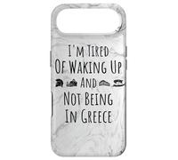 Carcasa para iPhone Air Estoy Cansado de Despertar y no Estar en Grecia - Funny Greek