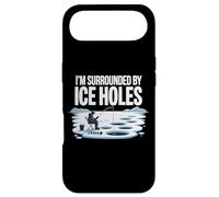 Carcasa para iPhone Air Estoy rodeado de Agujeros de Hielo Funny Angler Ice Fishing