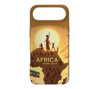Carcasa para iPhone Air Ethiopian Flag Rasta Africa Rising Again from Ethiopia
