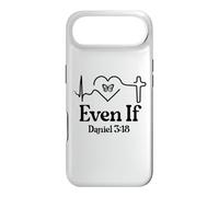 Carcasa para iPhone Air Even If Christian Bible Verse Daniel 3:18 Faith Hope Love