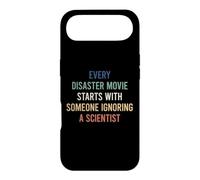 Carcasa para iPhone Air Every Disaster Movie Starts with Someone Ignoring Scientist
