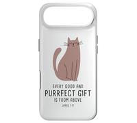 Carcasa para iPhone Air Every Good & Purrfect (Gift) is from Above - James 1:17 Cat