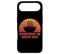 Carcasa para iPhone Air Everyday Is Sopa Día Bowl Comida Comida Dieta Amor Retro Sabroso