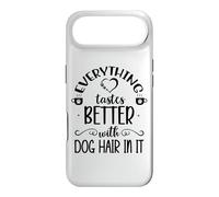 Carcasa para iPhone Air Everything Tastes Better with Dog Hair in It Coffee Mug Dog